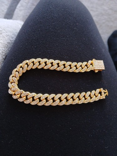 10mm chain bracelet cuban - chain,