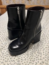 Ladies H&M Leather Look ankle