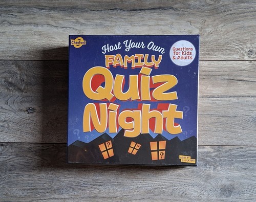 Host your own family quiz - host,