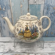 Crinoline Lady Vintage Teapot-Lingard Webster Ceramic-FREE UK POSTAGE