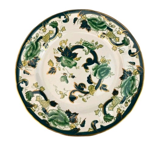 Masons chartreuse dinner plate - masons,