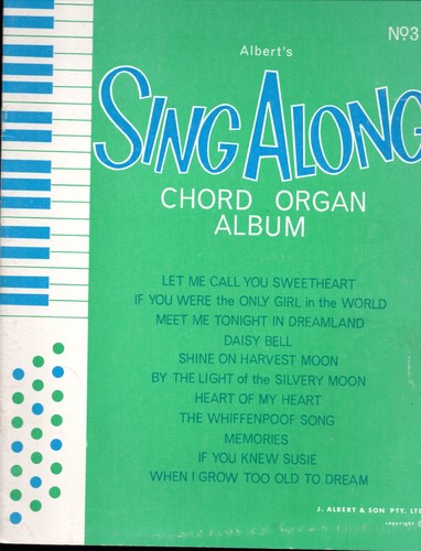 Albert sing along chord - albert's,