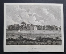 Antique 1794 print - Poynton