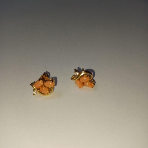 Coral vintage gold - vintage, gold-plated