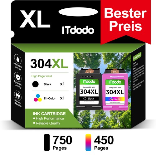 Ink cartridges for 304xl - cartridges, hp