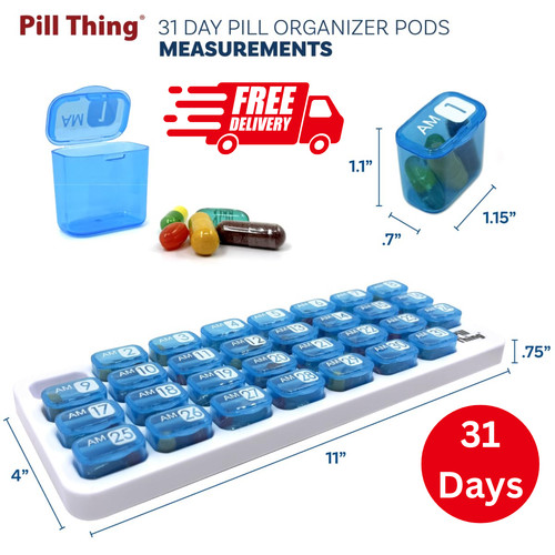 Day pill box - 31,