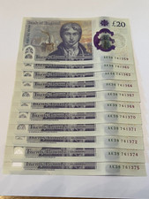 AK38 761359 £20 Polymer Notes