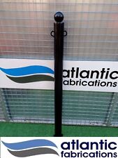 Steel  bollard, concrete in