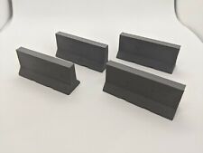 Concrete Jersey Barriers Set 28mm 1:56 Scale Wargames Scenery Terrain Landscape