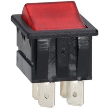 Bulgin DPST Illuminated Off-On