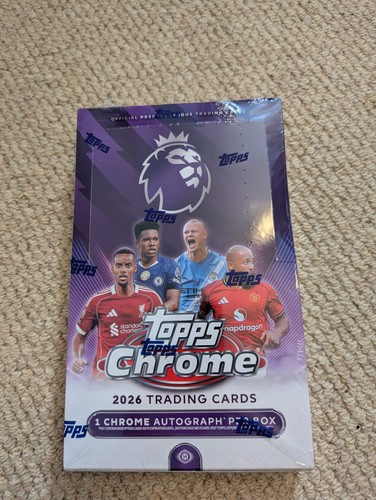Topps chrome premier league - chrome,