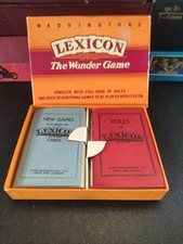 Lexicon The Wonder Game (Card