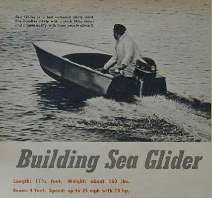 Pram yacht tender scow - 1/2',