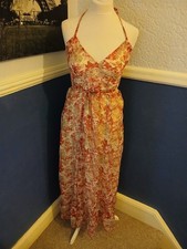 Select Red Floral Maxi Dress
