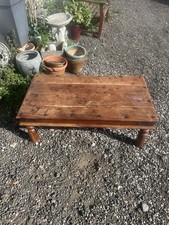 Vintage Style Sheesham Indian Solid Wood Rectangular Coffee Table 120 x 60 x45cm