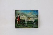 Horse Print On Board Printed
