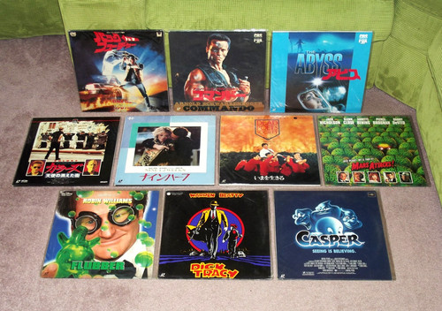 Japanese laserdisc collection - laserdisc,