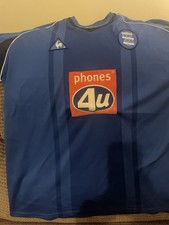 Birmingham City 2002/2003 Home Shirt Size 42/44 Signed by Steve Bruce No COA