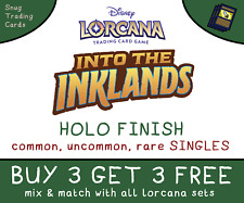 Disney Lorcana - Into The Inklands FOIL - Single Cards - Mint - Buy 3 Get 3