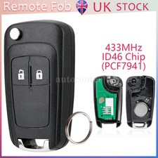 2 Button Remote Key Fob 433MHz