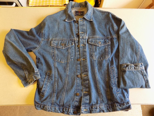 Vintage denim jacket western - vintage,
