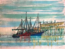 Jean Carzou Lithograph Signed