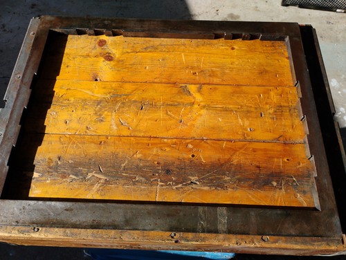 Vintage letter press chase - vintage,