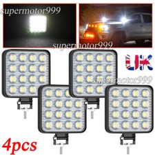 Square LED Work Lamp 12V