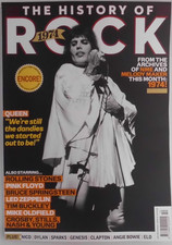 The History of Rock magazine 2025. 1974 Queen Rolling Stones Bruce Springsteen