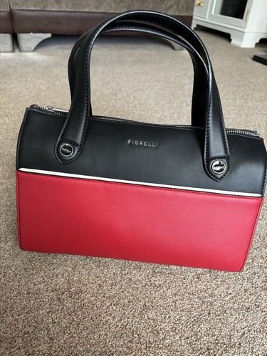 Fiorelli red black handbag - red,