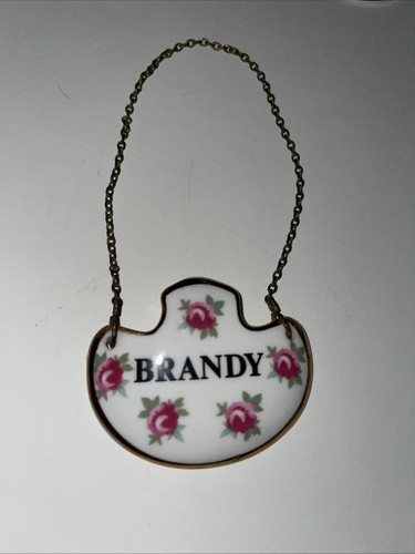 Vintage decanter label - decanter,