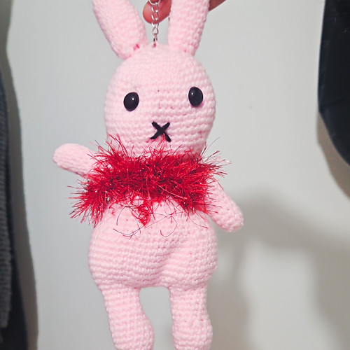 Miffy brand pink crocheted - miffy,