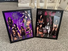 WWE - Framed Aj Lee & Rhea