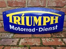 Vintage Mid Century Triumph