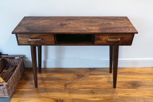 Solid sheesham wood console - sheesham,