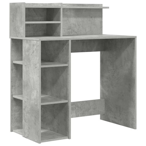 Desk with shelf storage - shelf,