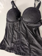 NWOT Black Corset Bra. Soleil