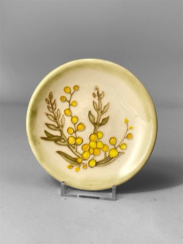 Moorcroft wattle 12cm pin dish - wattle,