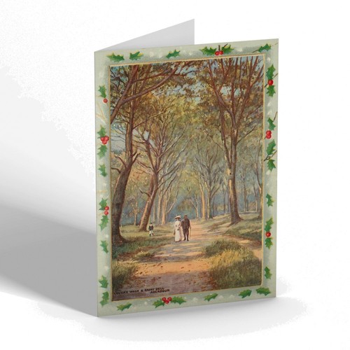 Christmas card vintage - christmas,