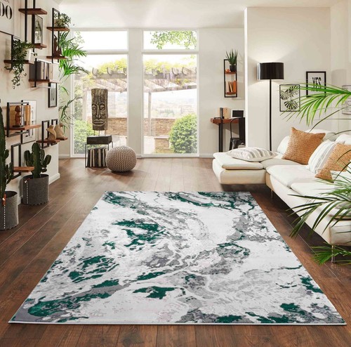 Modern rug waterflow abstract - waterflow,