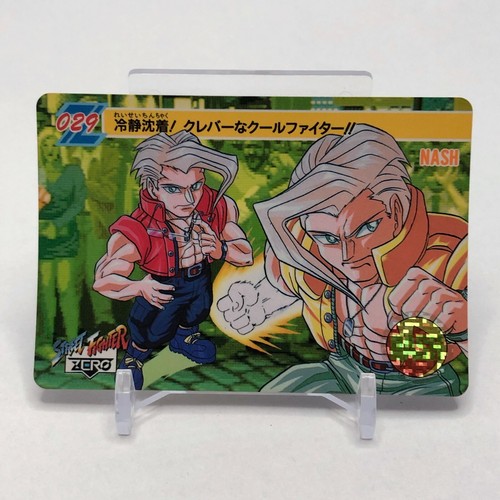 Street fighter card - fighter, bandai