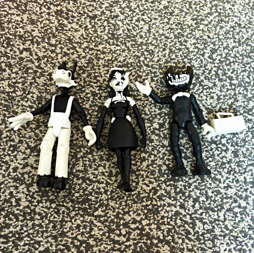 Bendy and ink - machine, figures