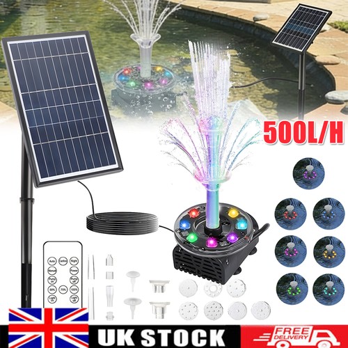 Solar fountain pump panel - solar, 7w