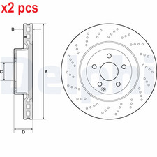 X2 PCS BG9188C BRAKE DISC