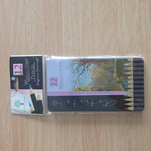 Watercolour pencils tin - watercolour, of