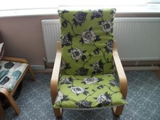 HANDMADE IKEA POANG ARMCHAIR