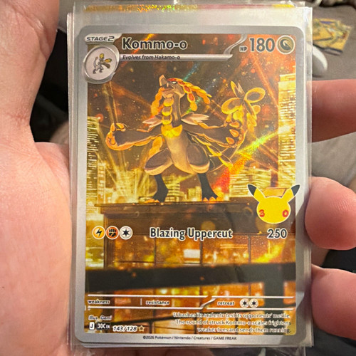 Pokemon tcg kommo 143 - kommo-o,