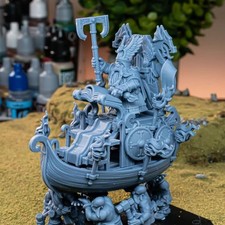 Dwarf King on Throne Highland