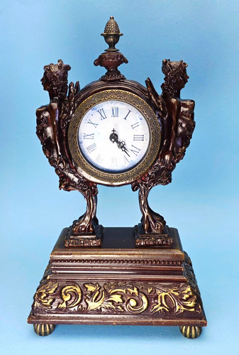 Harvest style mantel clock - style,