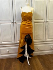 Stunning Mustard & Black Ball